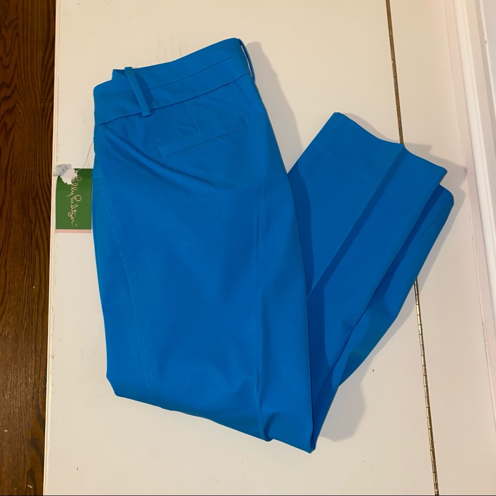NWT Lilly Pulitzer blue Capri